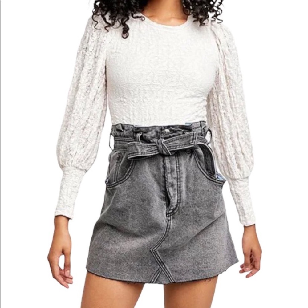 Free People NEW Jasmine Tea Time Blouse Size Small